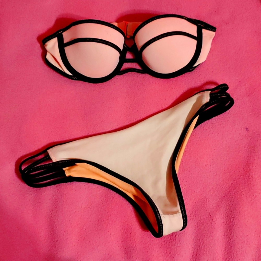 Victoria Secret Strapless Bikini set
